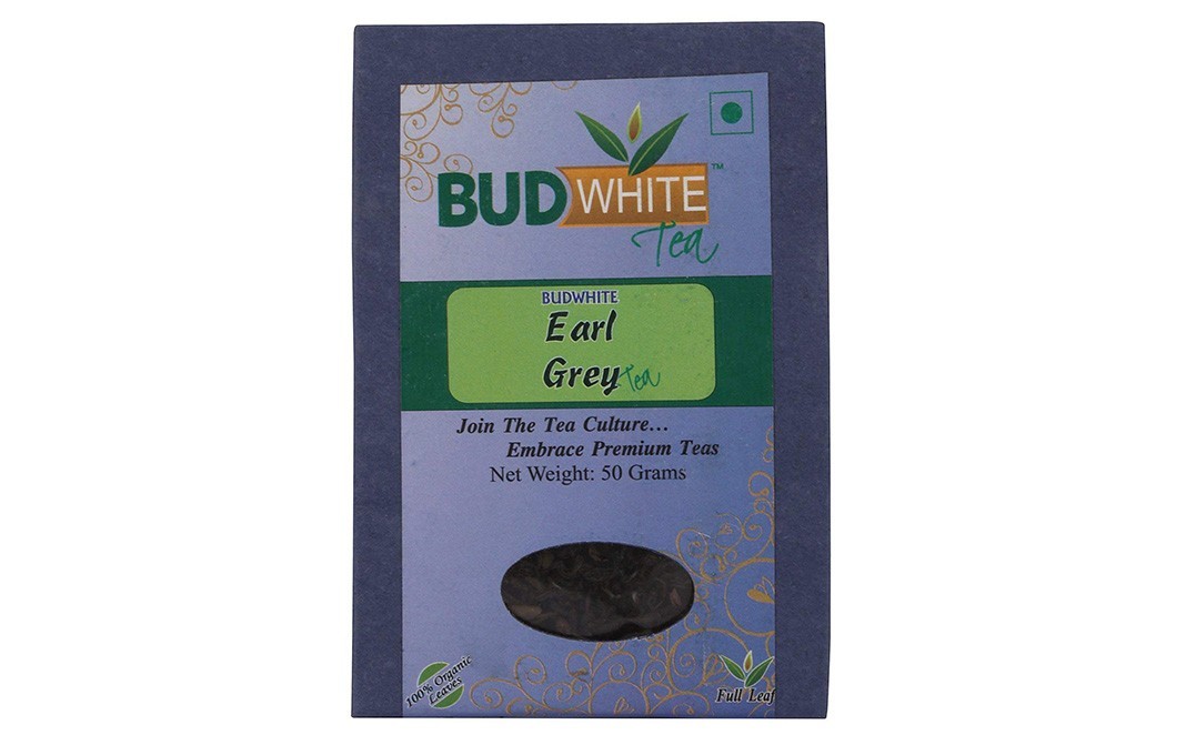 Bud White Earl Grey Tea    Box  50 grams